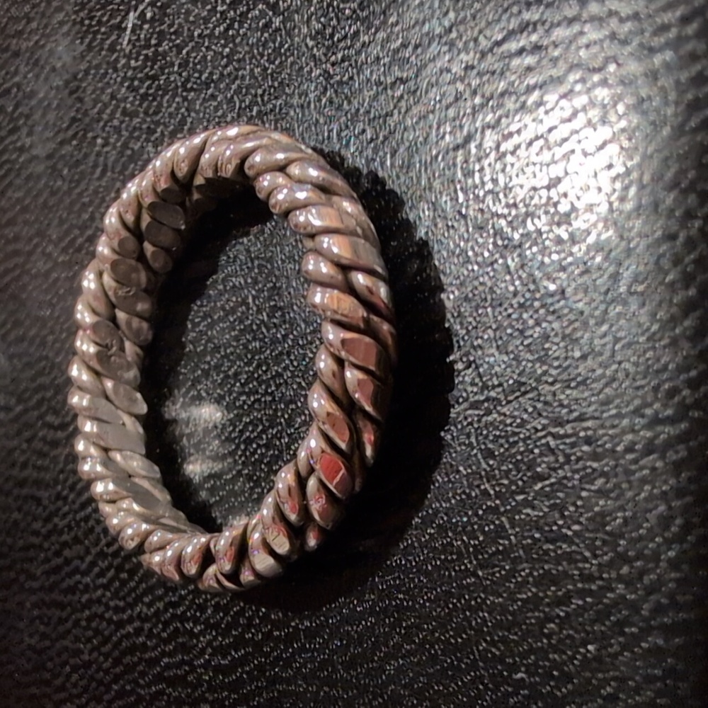 Sterling Silver Twisted Rope Ring - Picture 1 of 5